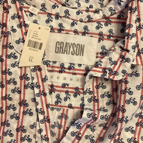 Grayson the Hero button down XLarge NWT - Picture 7 of 7